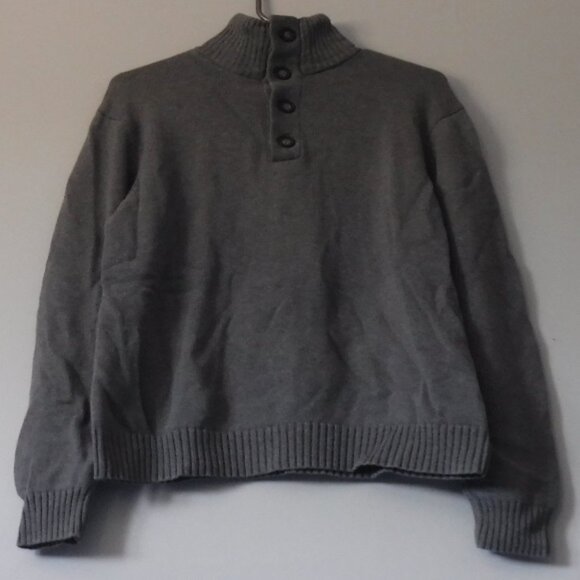 Mens Old Navy Heavy Duty 4 Button Long Sleeve Pull-Over Sweater - Size Large - Picture 1 of 4
